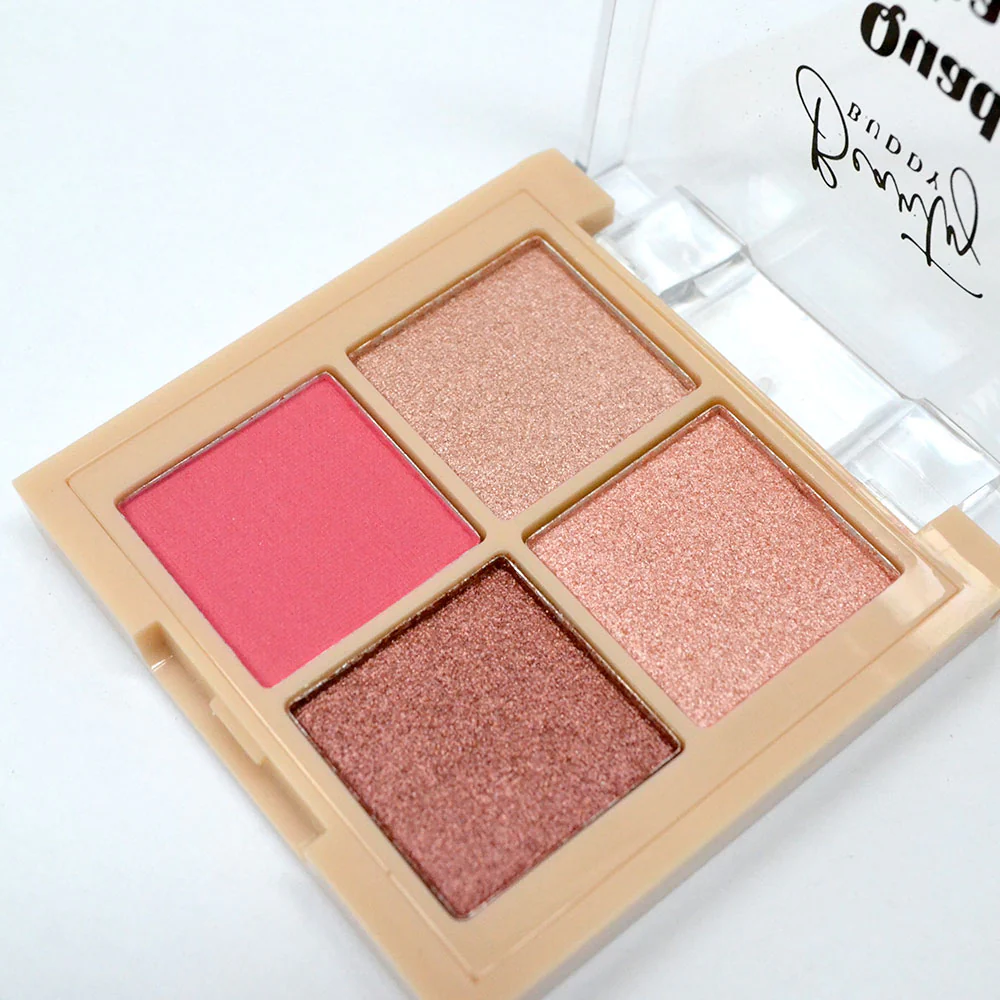 Beauty Buddy Quad Eyeshadow 03 Prism Play - Image 5