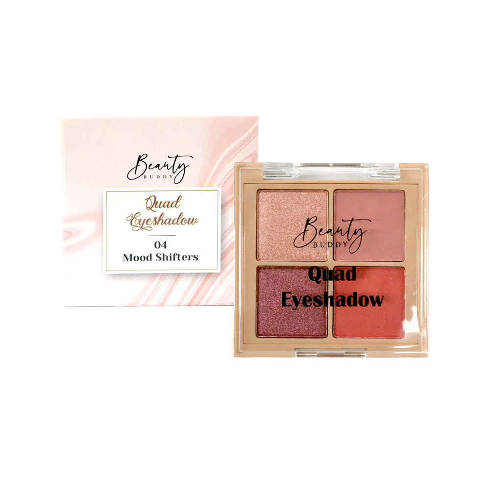 Beauty Buddy Quad Eyeshadow 04 Mood Shifters - Image 4