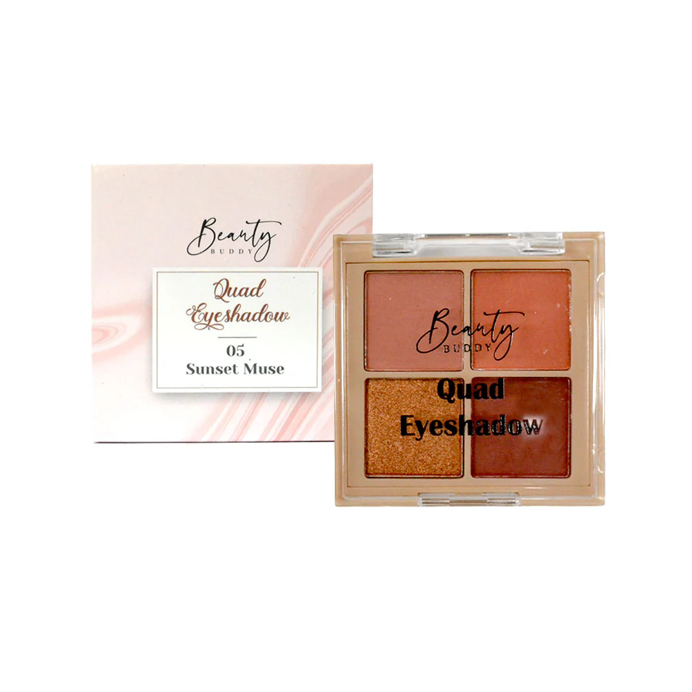 Beauty Buddy Quad Eyeshadow 05 Sunset Muse - Image 4