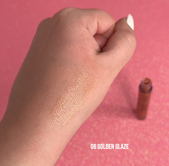 Beauty Buddy Shimmer Lip Gloss 06 Golden Glaze 2ml - Image 4