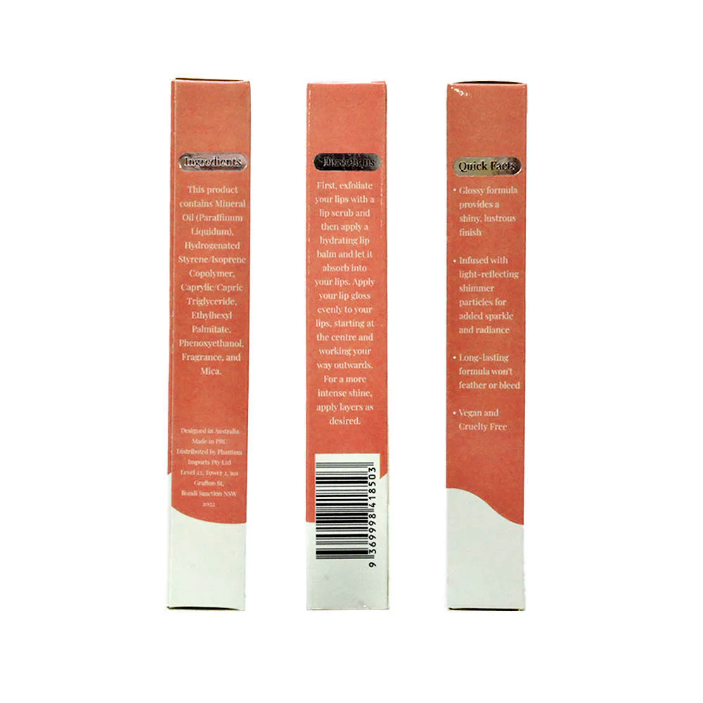 Beauty Buddy Shimmer Lip Gloss 06 Golden Glaze 2ml - Image 7