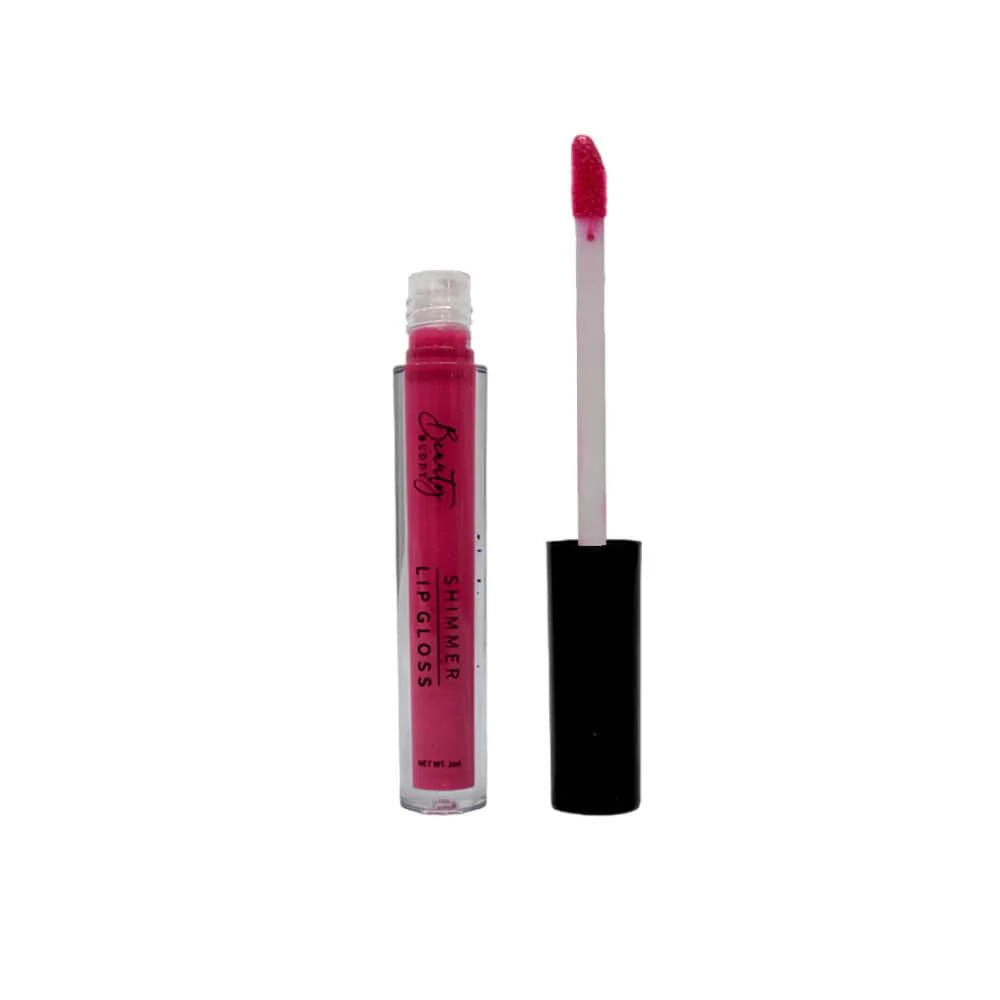 Beauty Buddy Shimmer Lip Gloss 07 Power Pink 2ml - Image 4