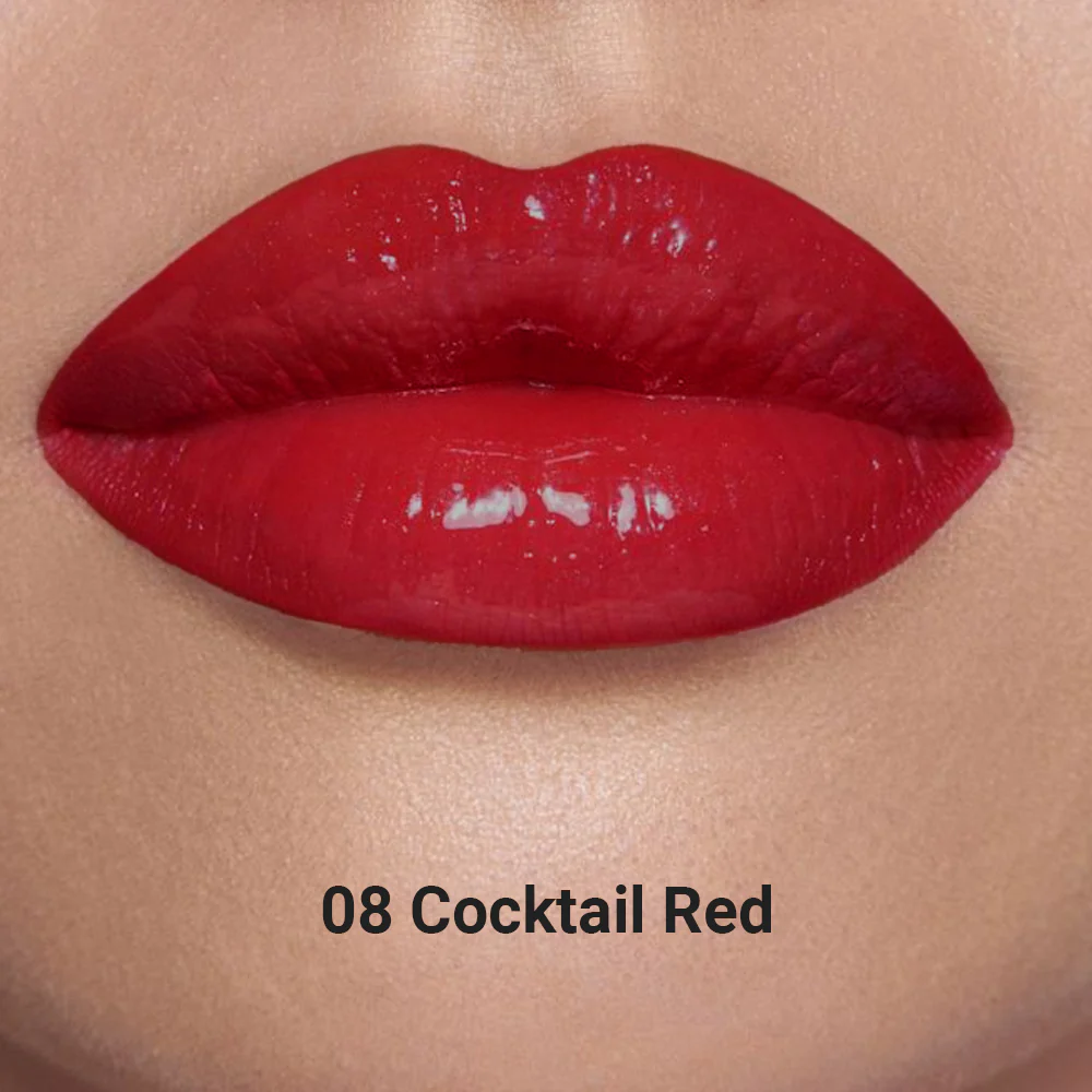 Beauty Buddy Shimmer Lip Gloss 08 Cocktail Red 2ml - Image 3