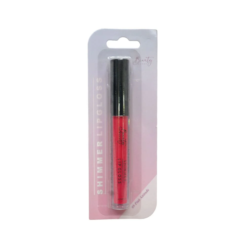 Beauty Buddy Shimmer Lip Gloss 09 Pink Attitude 2ml - Image 3