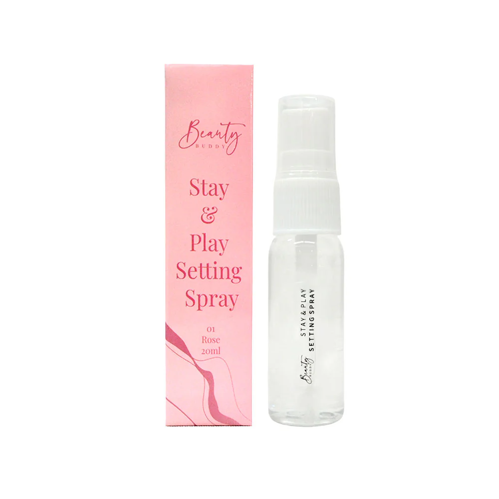 Beauty Buddy Stay & Play Setting Spray 01 Rose 20ml - Image 2
