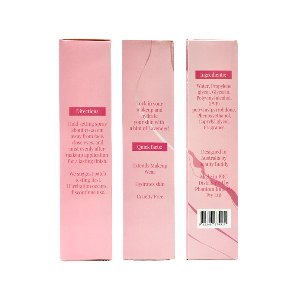 Beauty Buddy Stay & Play Setting Spray 01 Rose 20ml - Image 3