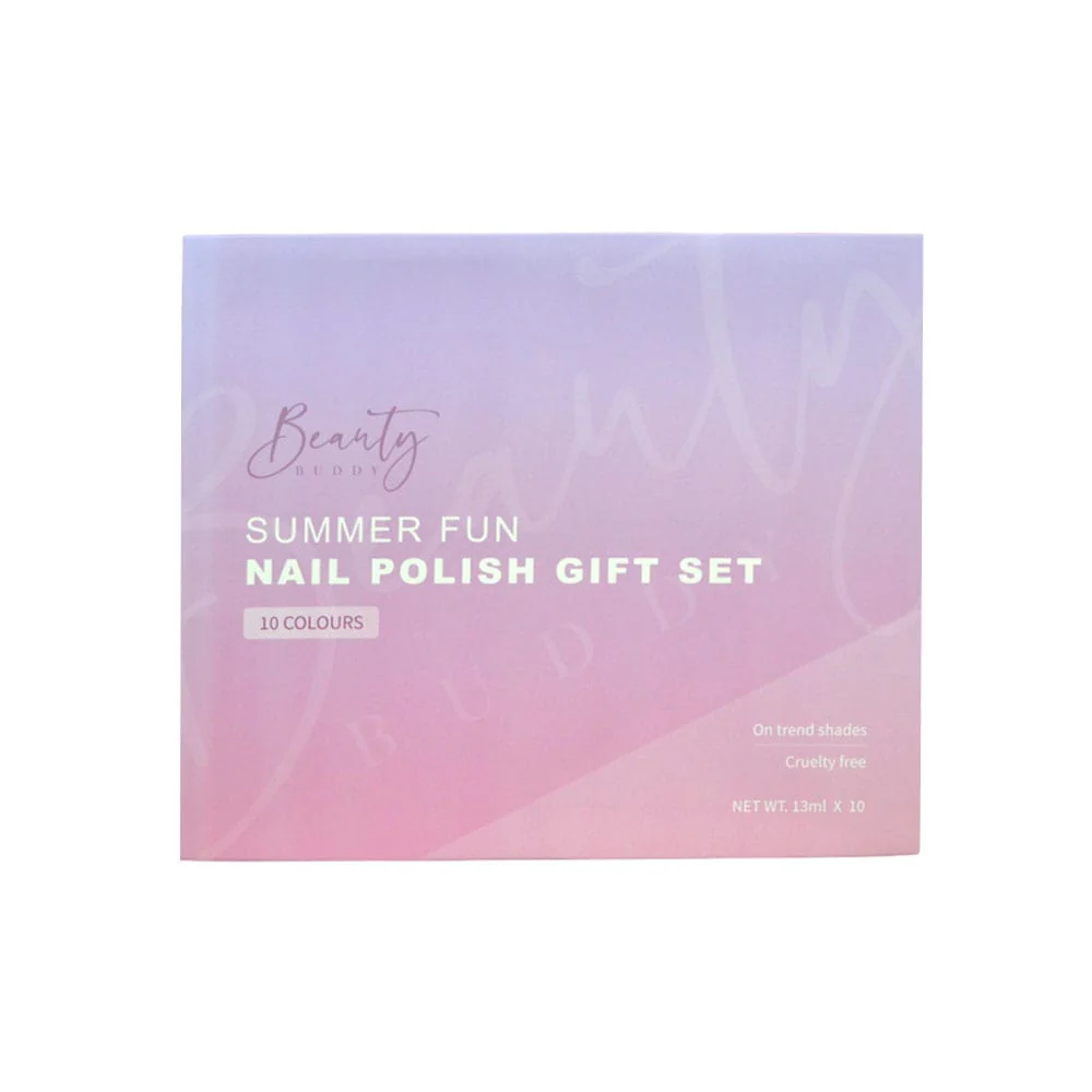 Beauty Buddy Summer Fun Nail Polish Gift Set 10pk - Image 4