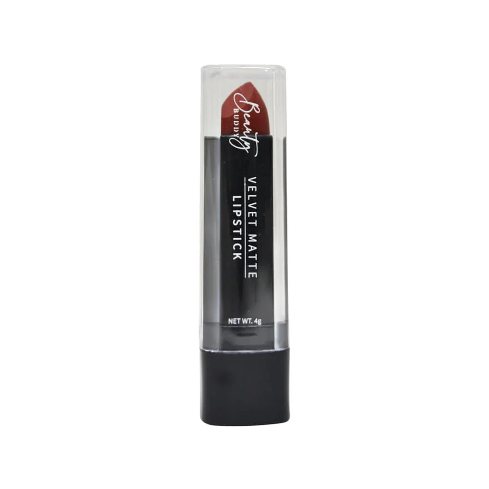 Beauty Buddy Velvet Matte Lipstick 03 Caramel Craving 4g - Image 3