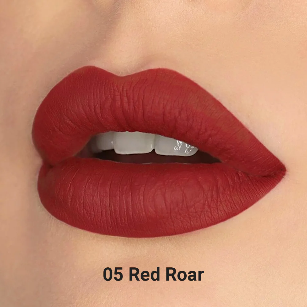 Beauty Buddy Velvet Matte Lipstick 05 Red Roar 4g - Image 6
