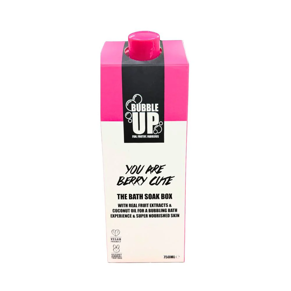 Bubble Up The Bath Soak Box You Are Berry Cute 750ml