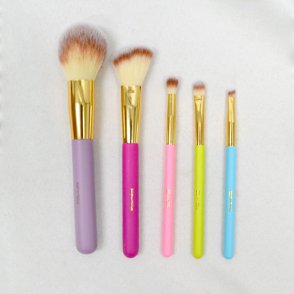 BYS Neon 5pc Brush Kit Cylinder - Image 3