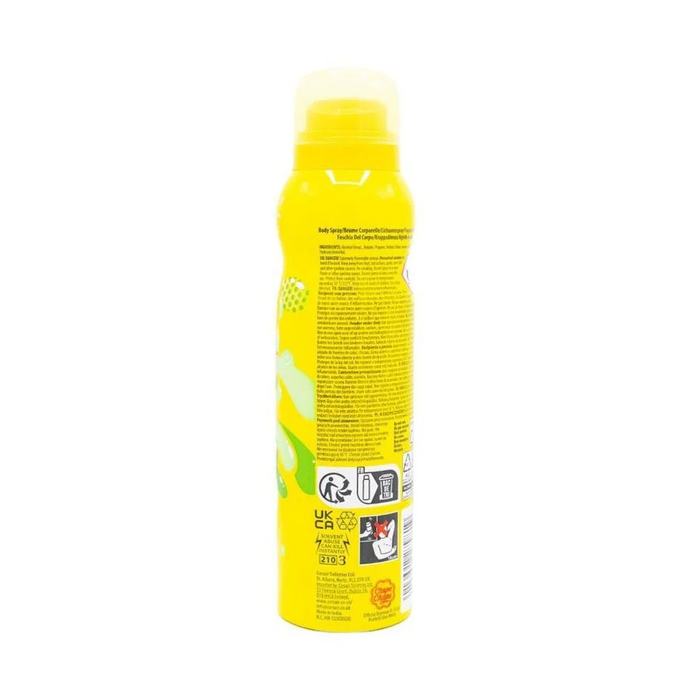 Chupa Chups Body Spray Lemon Sorbet 150ml - Image 3