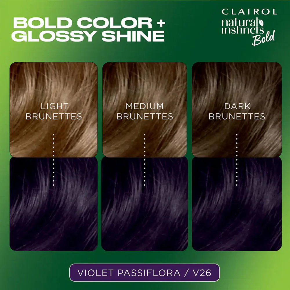 Clairol Natural Instincts Permanent Hair Color V26 Violet - Image 2