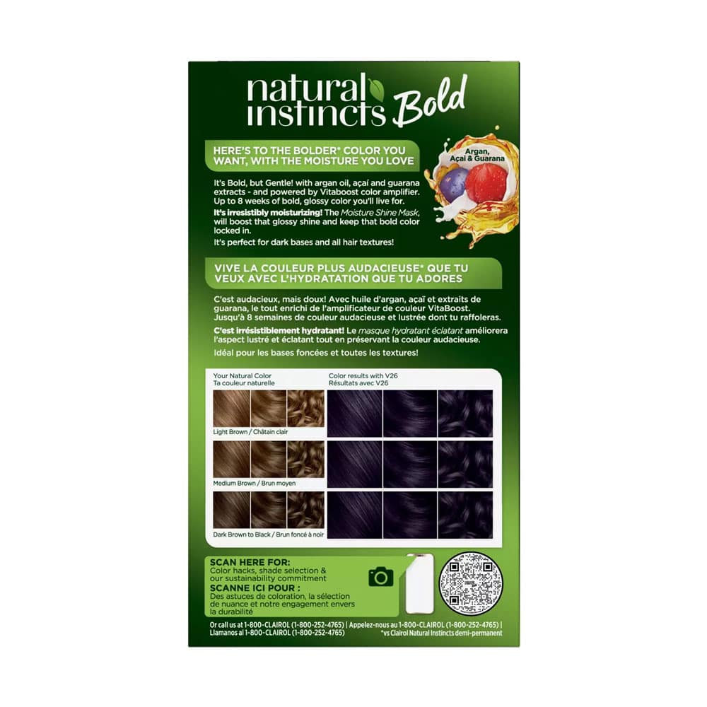 Clairol Natural Instincts Permanent Hair Color V26 Violet - Image 4