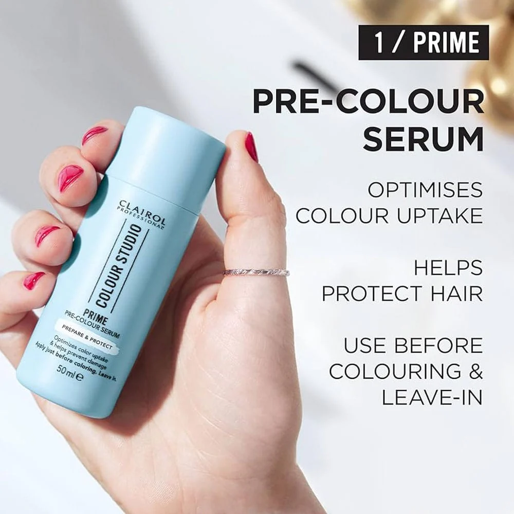 Clairol Professional Prime Pre Colour Serum Colour Studio Prepare & Protect 50ml - Image 3