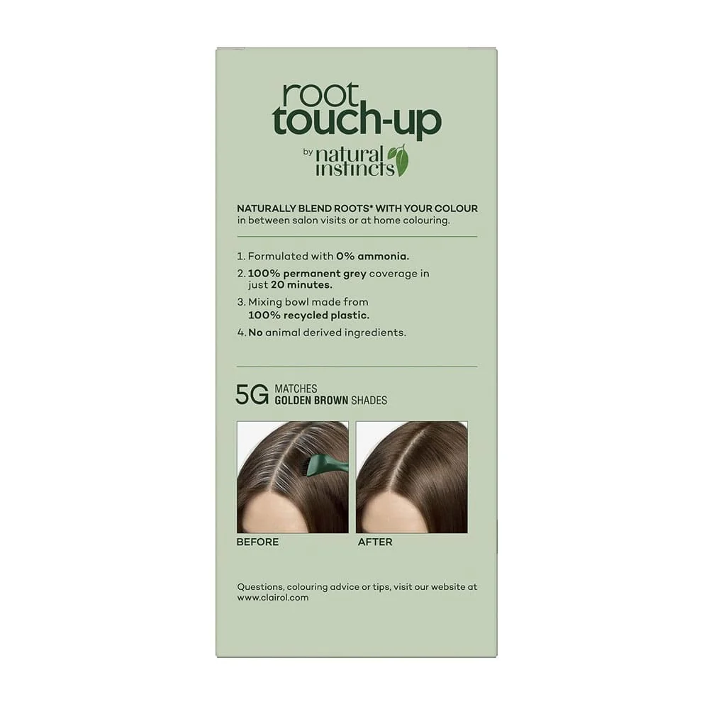 Clairol Root Touch Up Permanent 5G Matches Golden Brown Shades - Image 3
