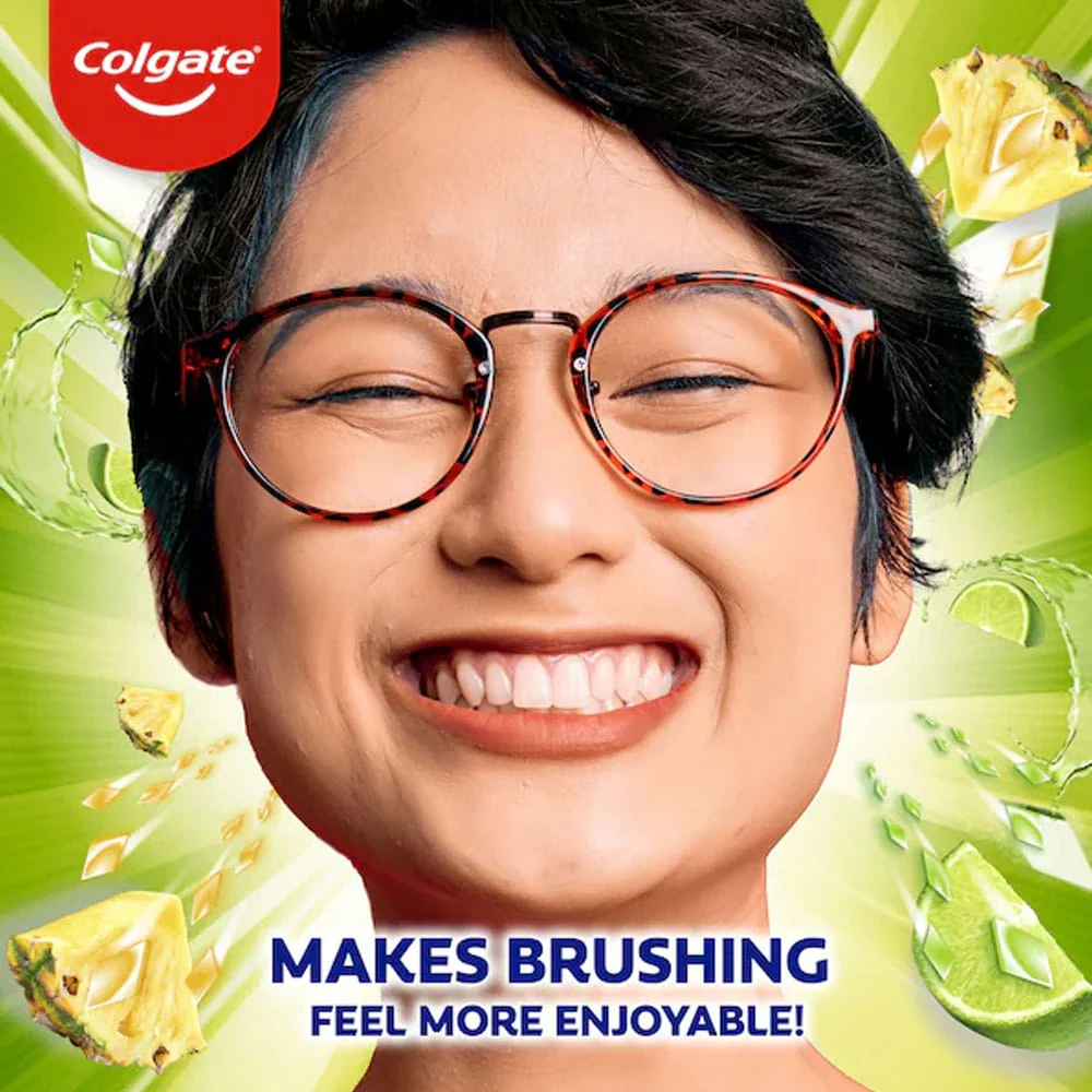 Colgate Fluoride Toothpaste Max Fresh Juicy Pine Lime 100g - Image 2