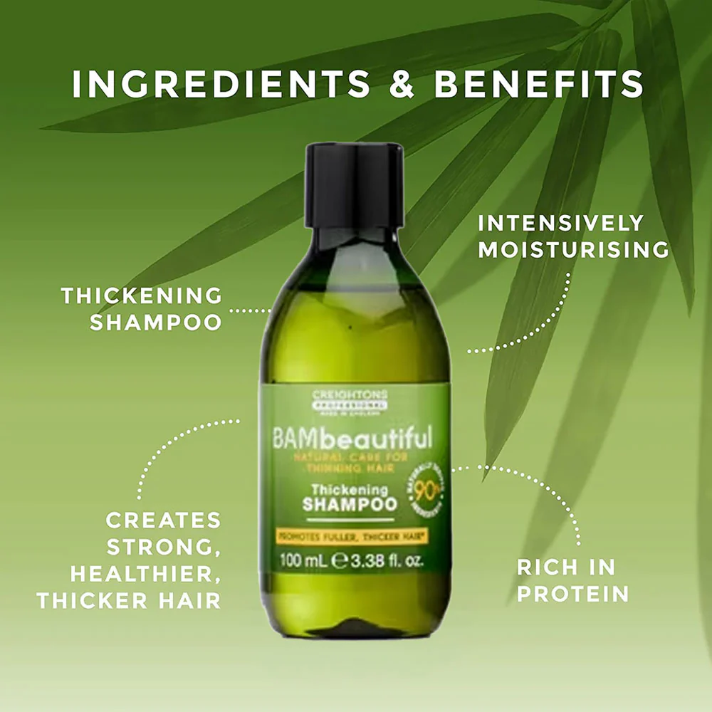 Creightons BAM  Beautiful Thickening Shampoo 100ml - Image 2