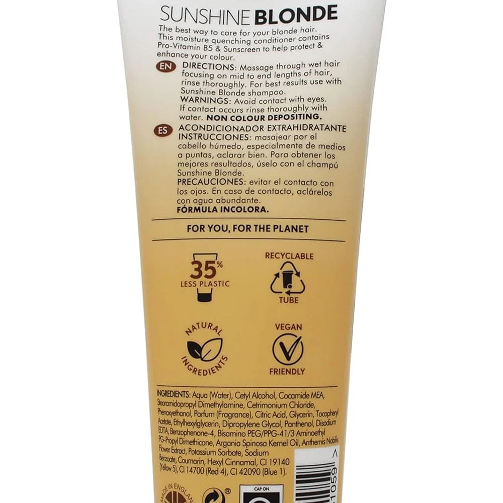 Creightons Sunshine Blonde Moisturising Conditioner 250ml - Image 2