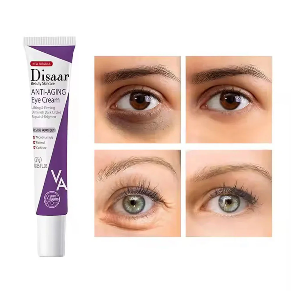 Disaar Anti Aging Retinol, Caffeine & Nicotinamide Eye Cream 25g - Image 2