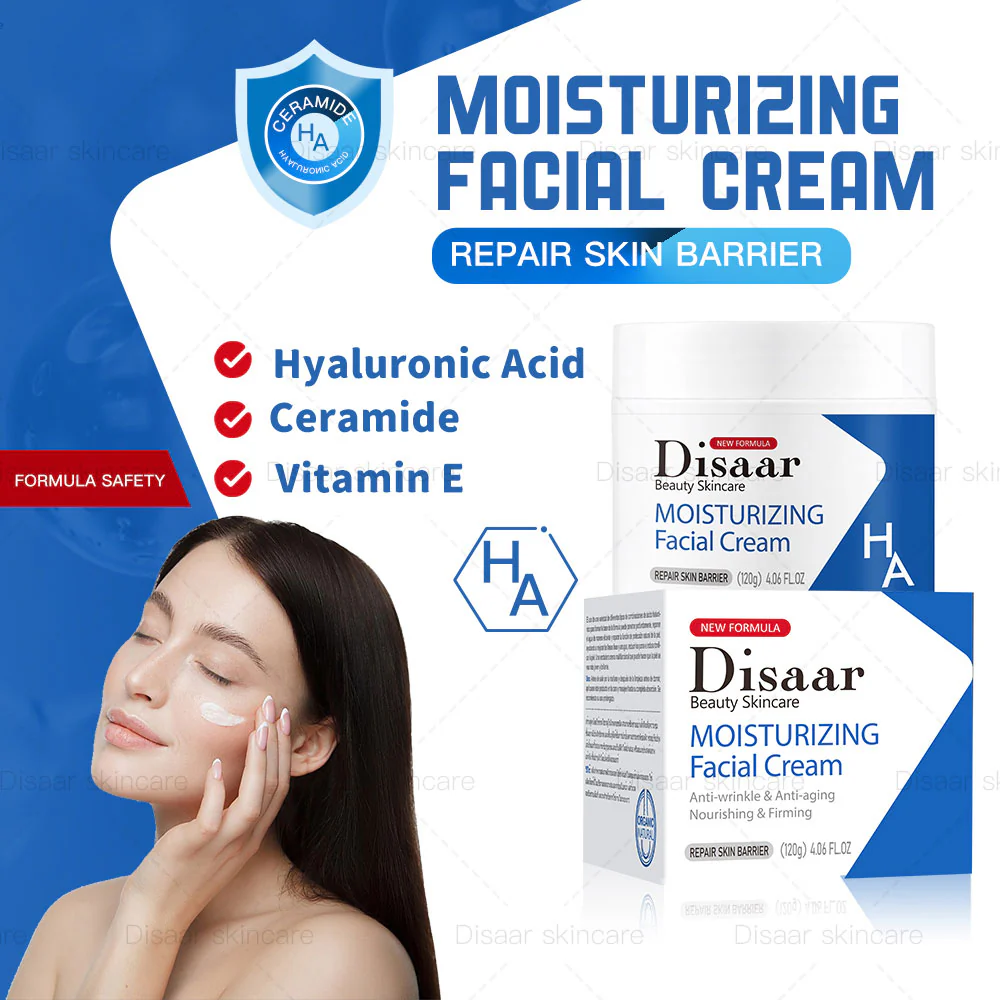 Disaar Moisturizing Facial Cream 120g - Image 3