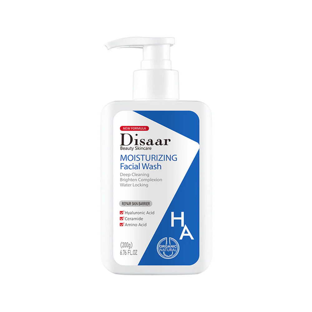 Disaar Moisturizing Hyaluronic Acid & Ceramide Facial Wash 200g