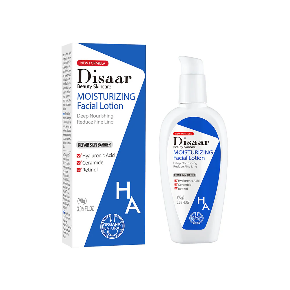 Disaar Moisturizing Hyaluronic Acid, Ceramide & Retinol Facial Lotion 90g