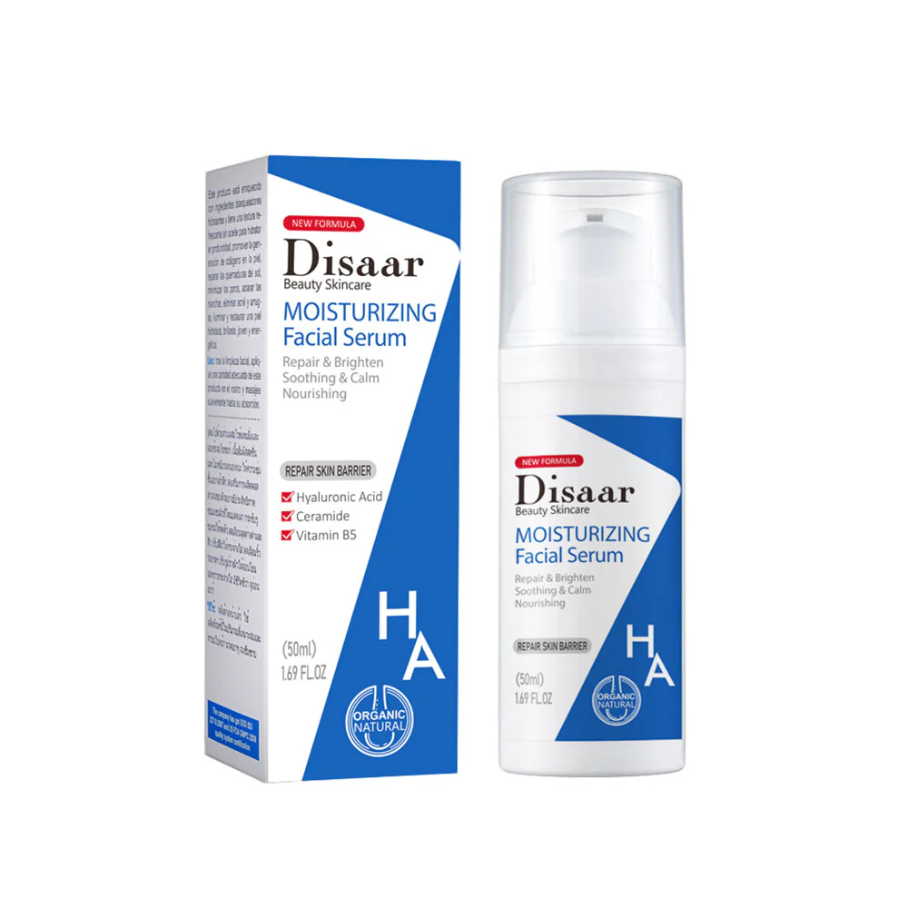 Disaar Moisturizing Hyaluronic Acid, Vitamin B5 & Ceramide Facial Serum 50ml