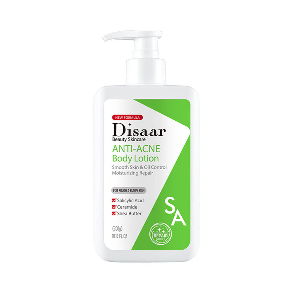 Disaar Salicylic Acid, Shea Butter & Ceramide Anti Acne Body Lotion 300g