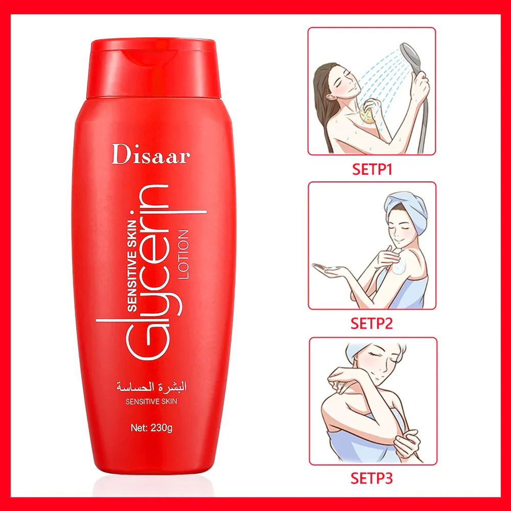 Disaar Sensitive Skin Glycerin Lotion 230g - Image 2