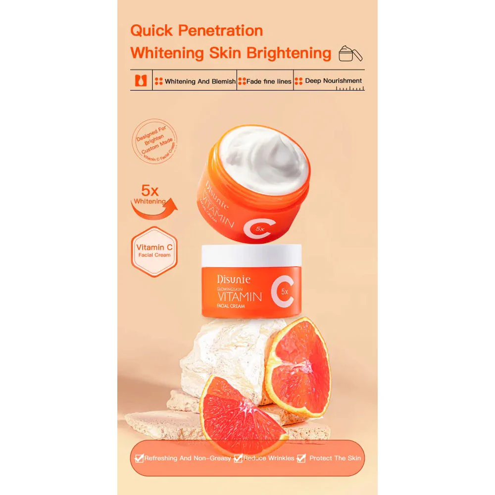 Disunie Vitamin C Facial Cream 50g - Image 2