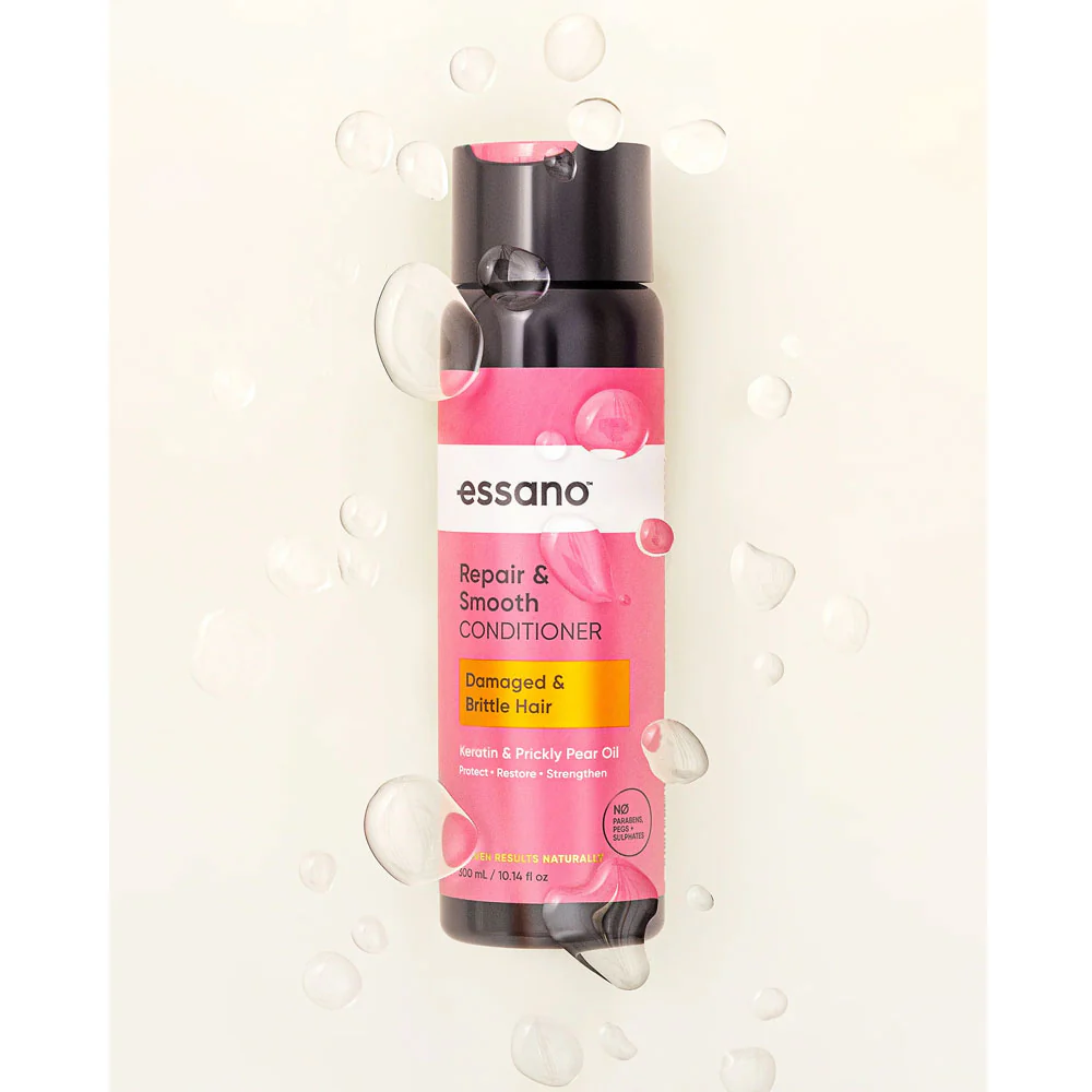 Essano Conditioner Keratin Repair & Smooth Damaged Hair 300ml - Image 3