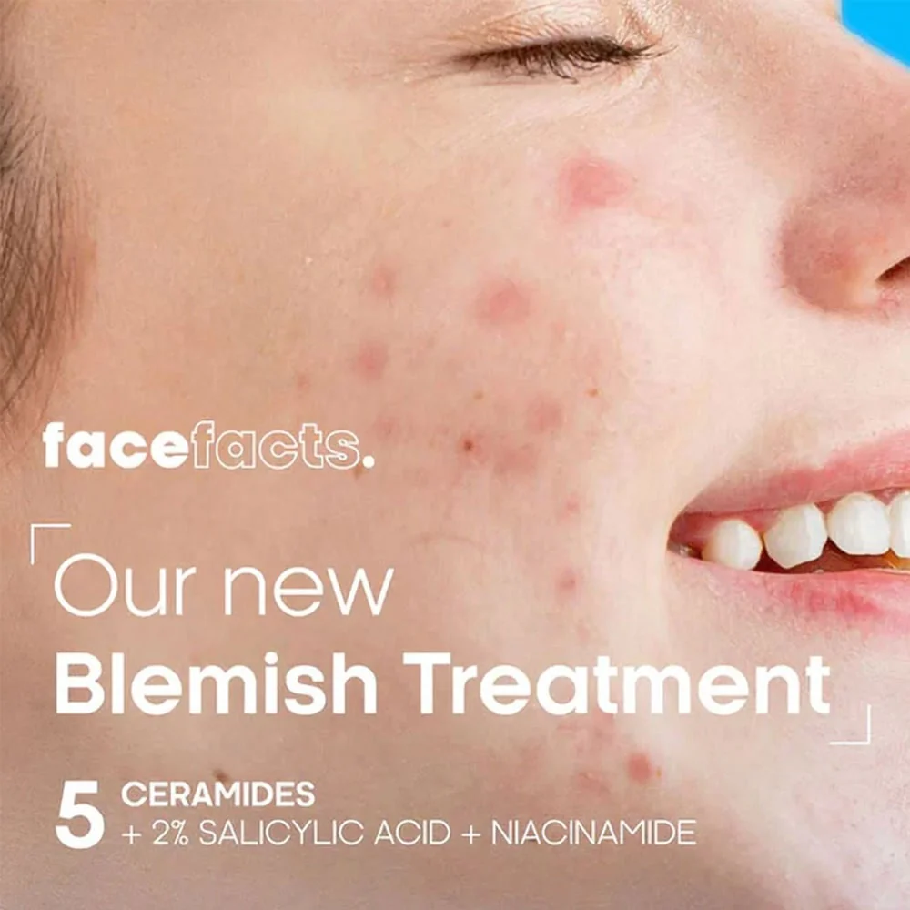 Face Facts Ceramide Blemish Gel Moisturiser 50ml - Image 4