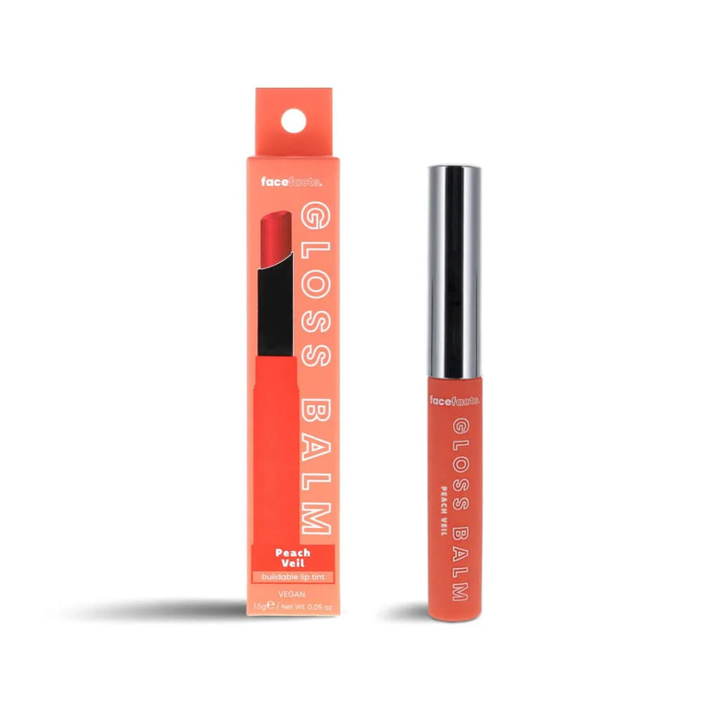 Face Facts Gloss Balm Peach Veil - Image 3