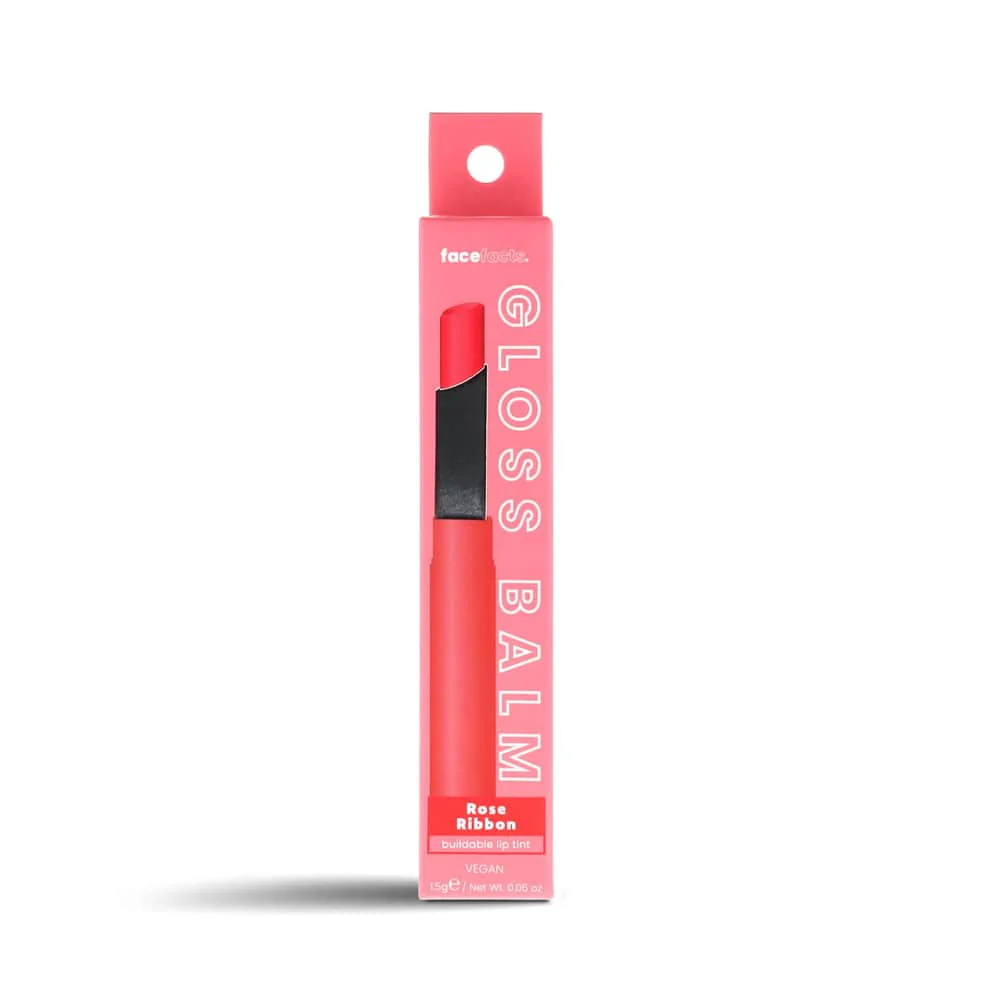 Face Facts Gloss Balm Rose Ribbon - Image 2