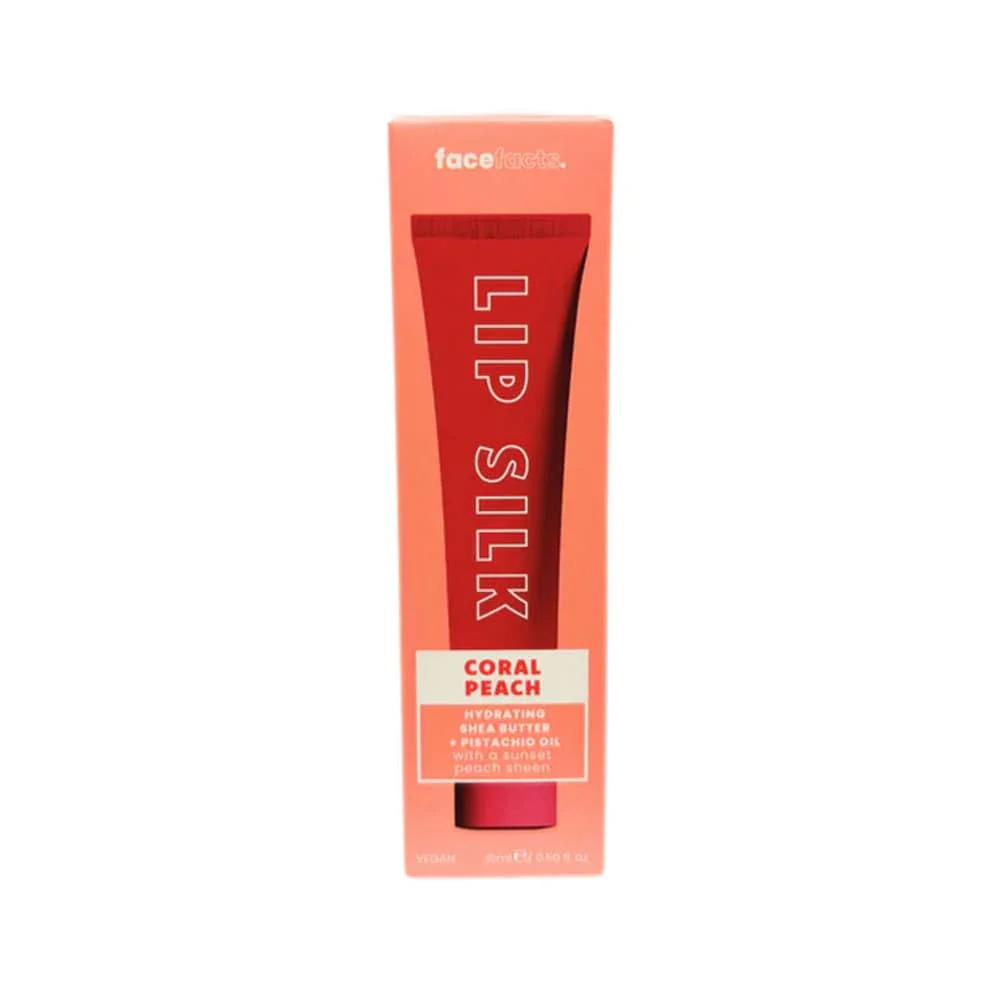 Face Facts Lip Silk Coral Peach 15ml - Image 2