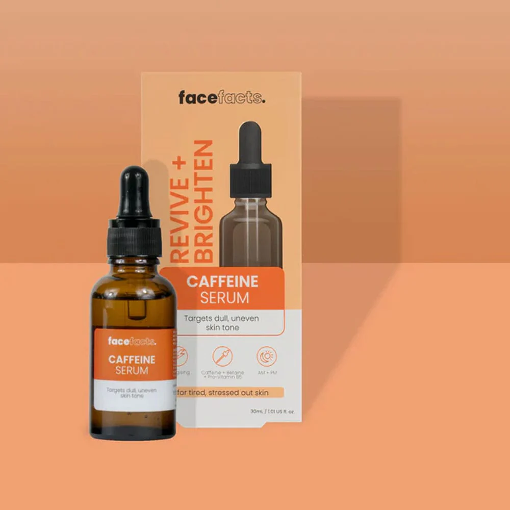 Face Facts Revive Brighten Caffeine Serum 30ml - Image 2