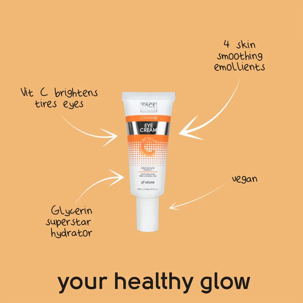 Face Facts Vitamin C Eye Cream 25ml - Image 3
