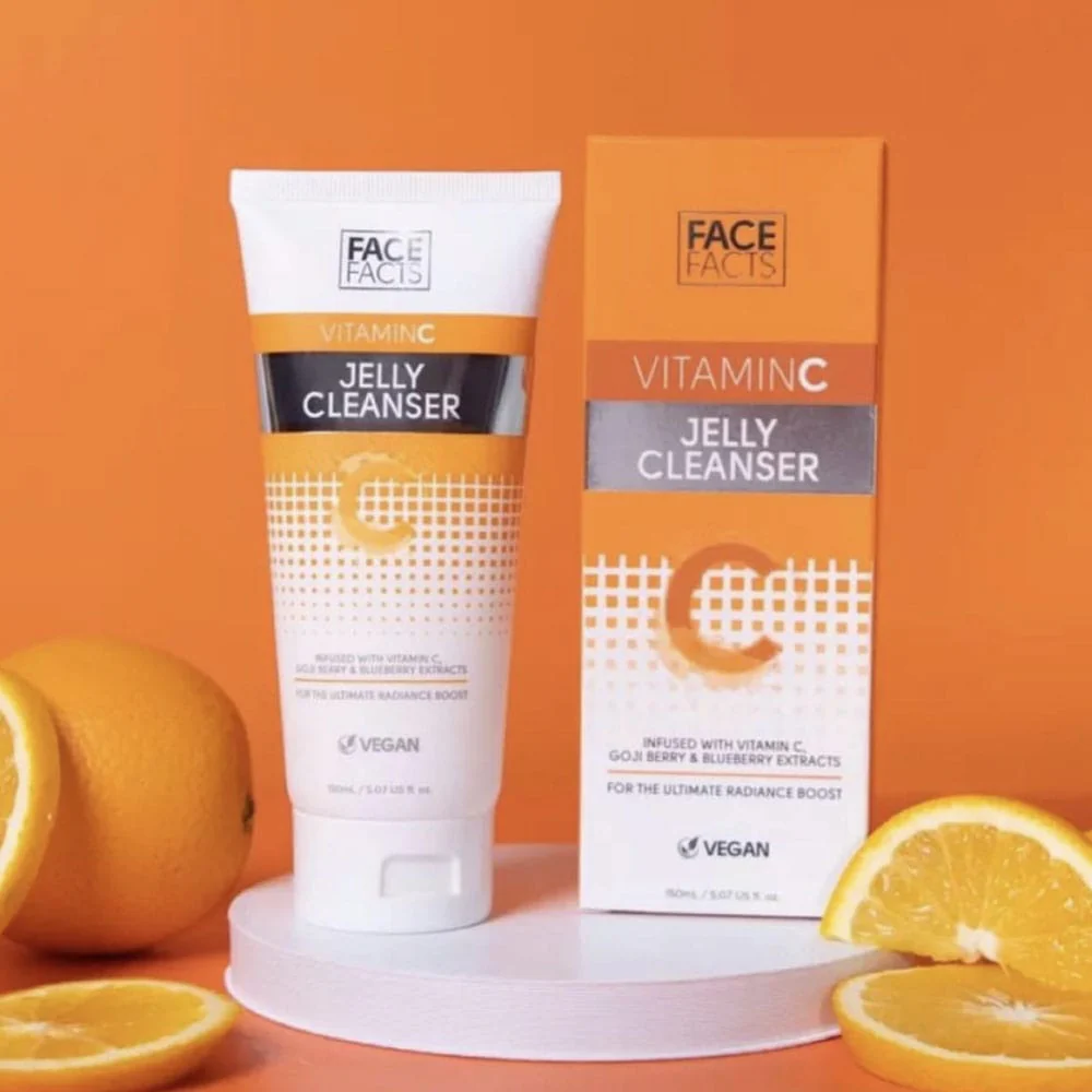 Face Facts Vitamin C Jelly Cleanser 150ml - Image 3