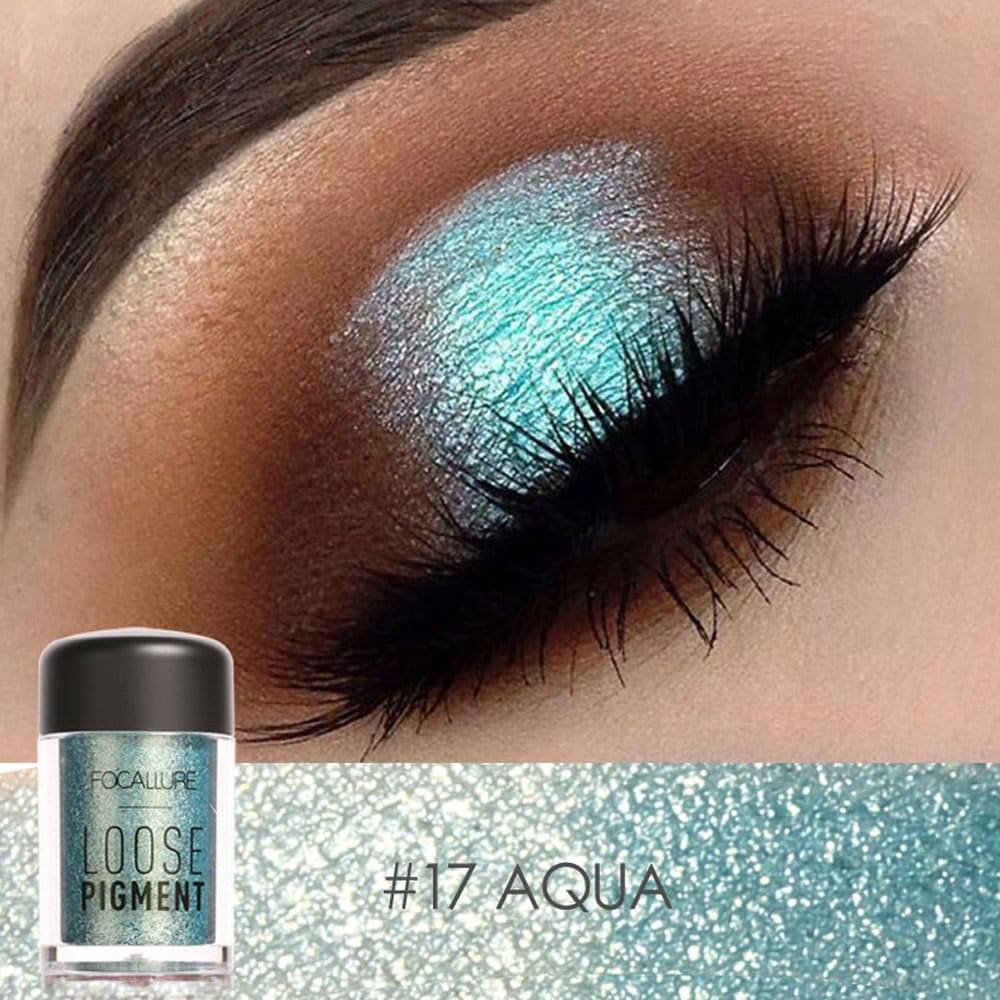 Focallure Loose Pigment 17 Aqua 4.5g - Image 2