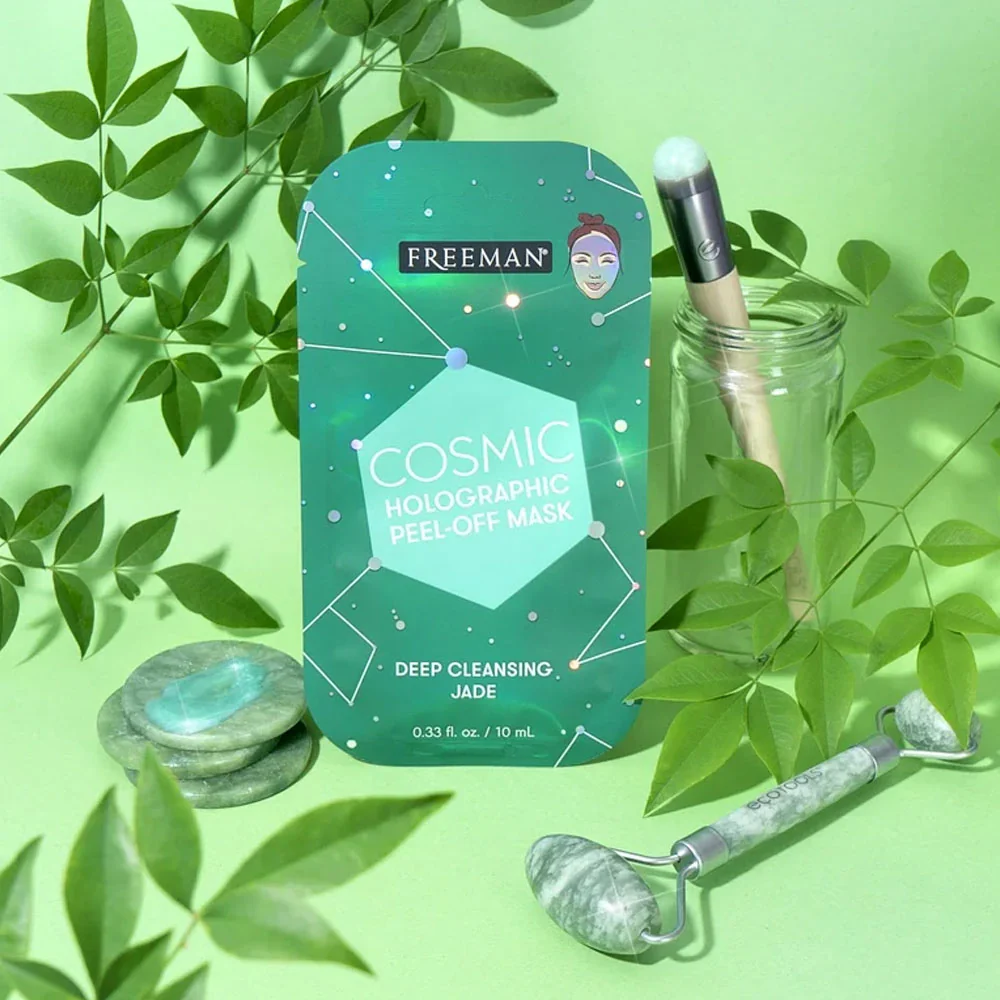 Freeman Peel Off Mask Cosmic Holographic Deep Cleansing Jade 10ml - Image 2