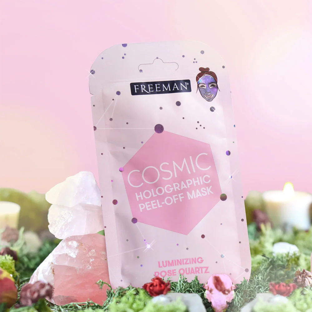Freeman Peel Off Mask Cosmic Holographic Luminizing Rose Quartz 10ml - Image 4