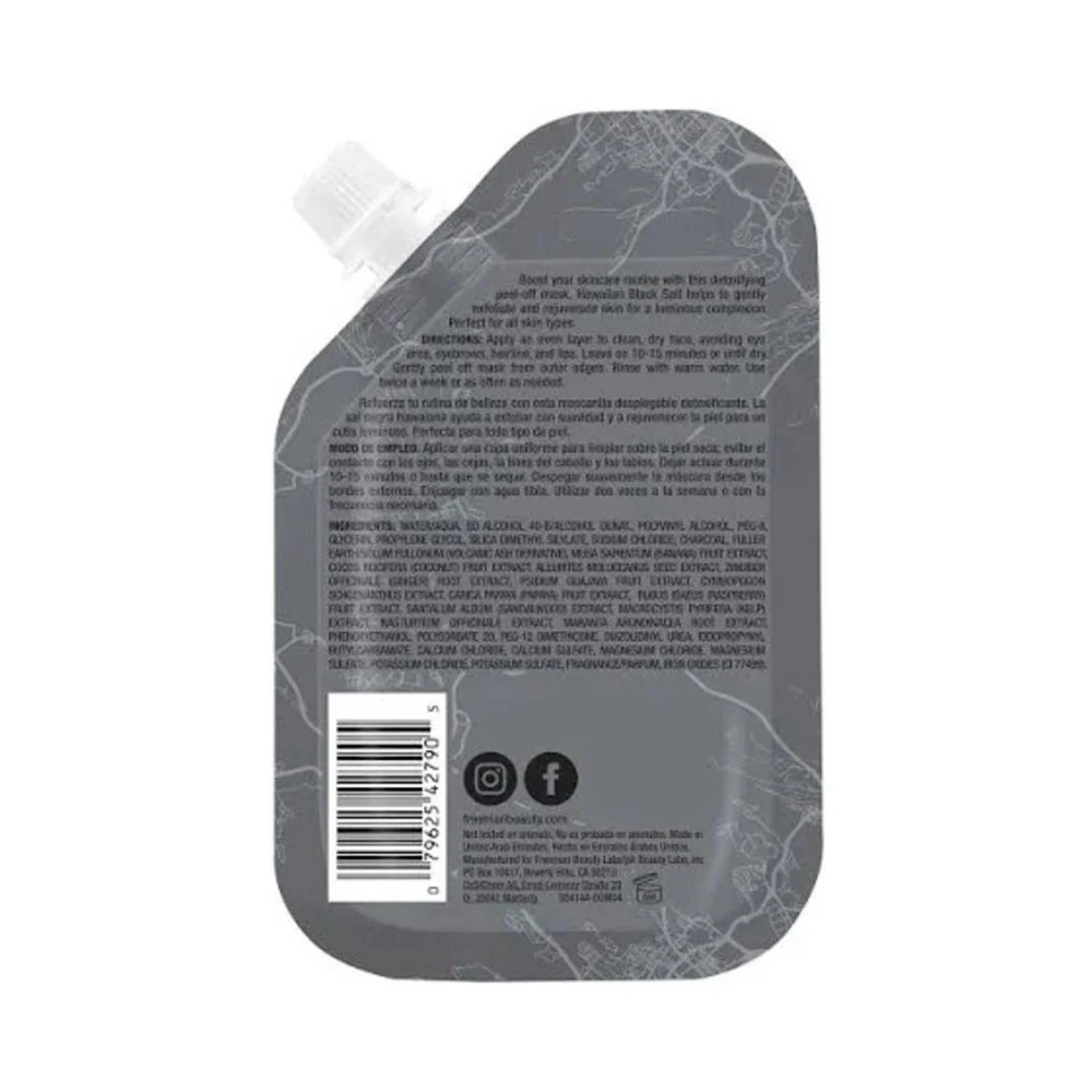 Freeman Peel Off Mask Hawaiian Black Salt 35ml - Image 2