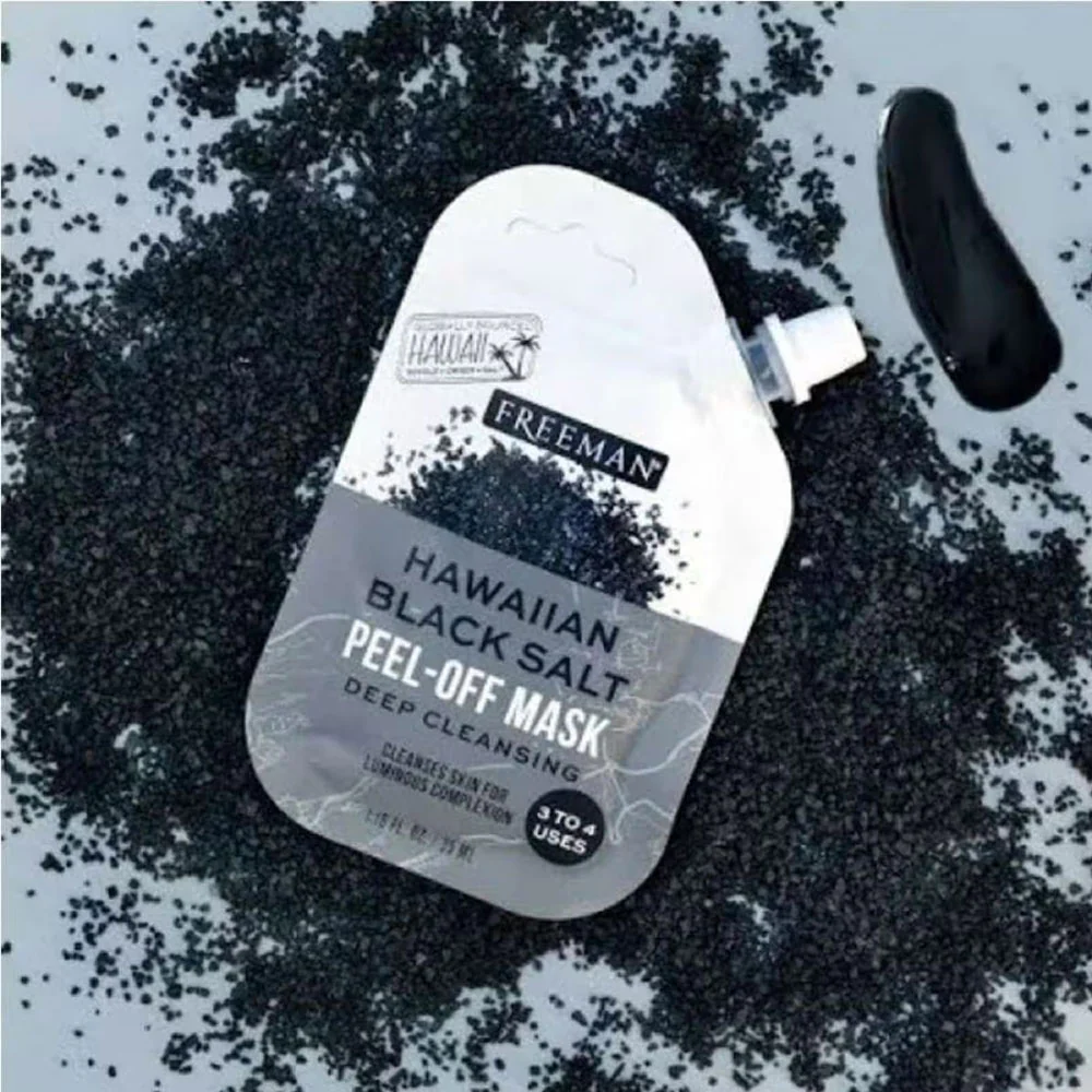 Freeman Peel Off Mask Hawaiian Black Salt 35ml - Image 4