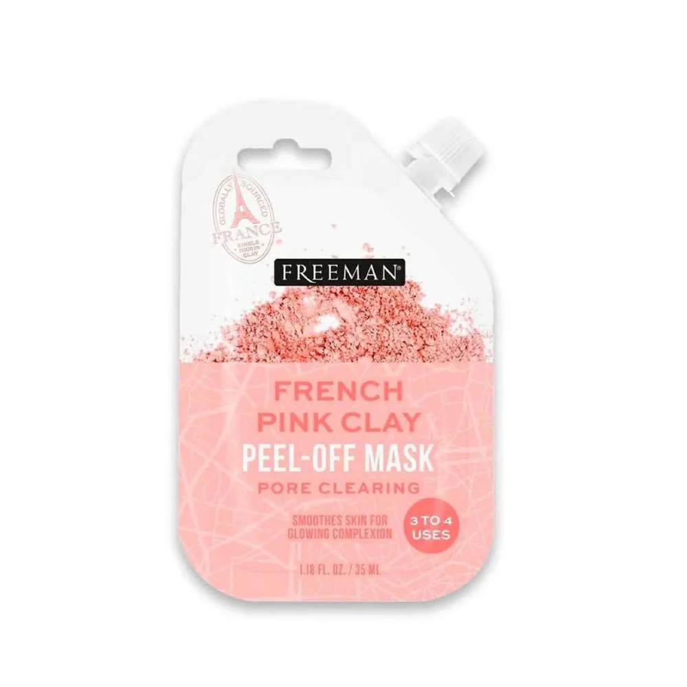 Freeman Peel Off Mask Pore Clearing French Pink Clay 35ml