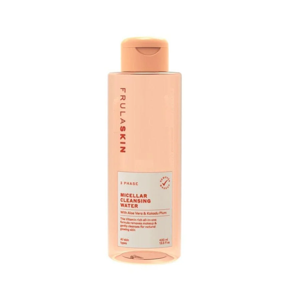Frula Skin Micellar Cleansing Water 3 Phase With Aloe Vera & Kakadu Plum 400ml