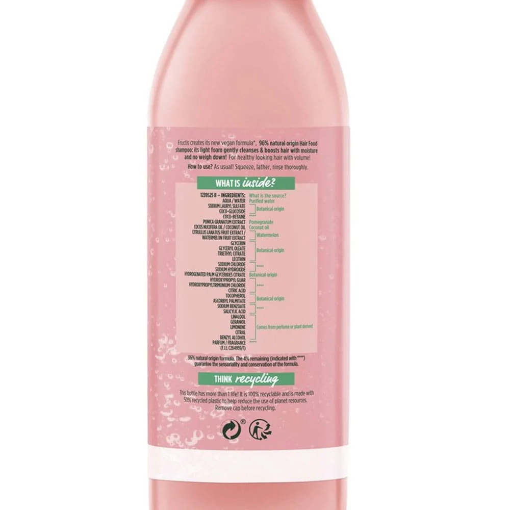 Garnier Fructis Shampoo Watermelon Hair Food 350ml - Image 2