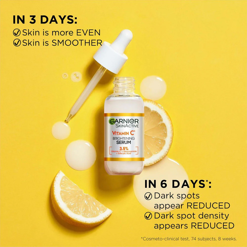 Garnier Skin Active Brightening Serum Vitamin C 15ml - Image 3