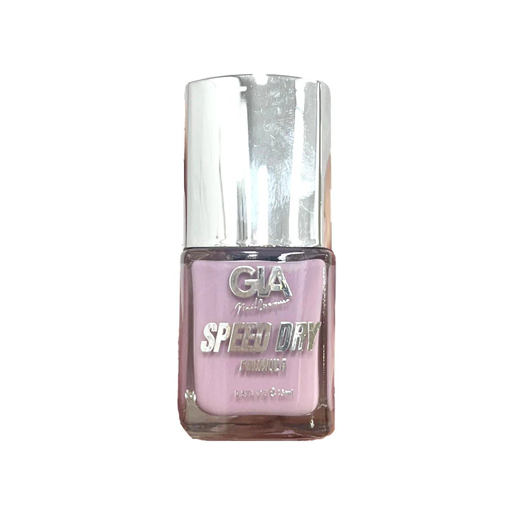 GIA Nail Polish Speed Dry Formula Mix3 379 Purple 15ml