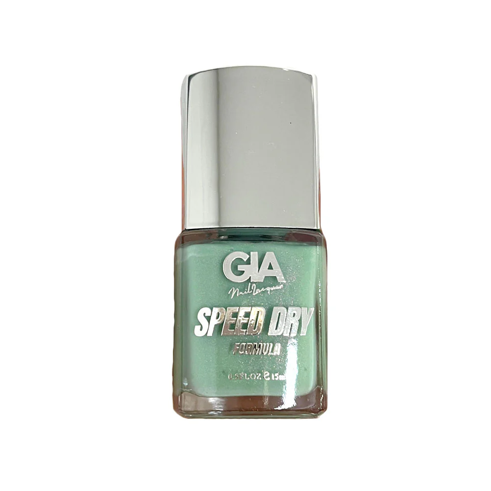 GIA Nail Polish Speed Dry Formula Mix4 532 Aqua 15ml